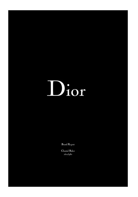 dior by chantal baker